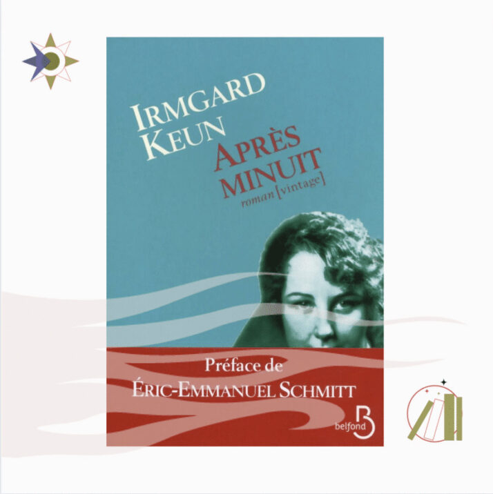 Couverture du roman allemand Apres minuit d'Irmgard Keun aux éditions Belfond|