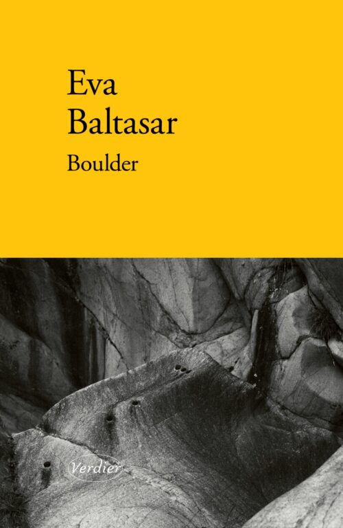 Le roman Boulder de l'autrice catalane Eva Baltasar