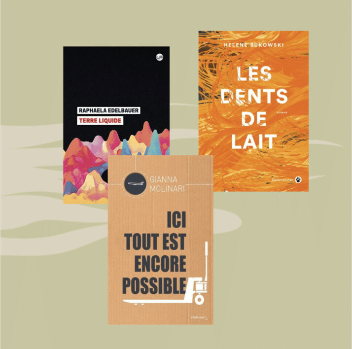 Trois romans de langue allemande : Terre liquide