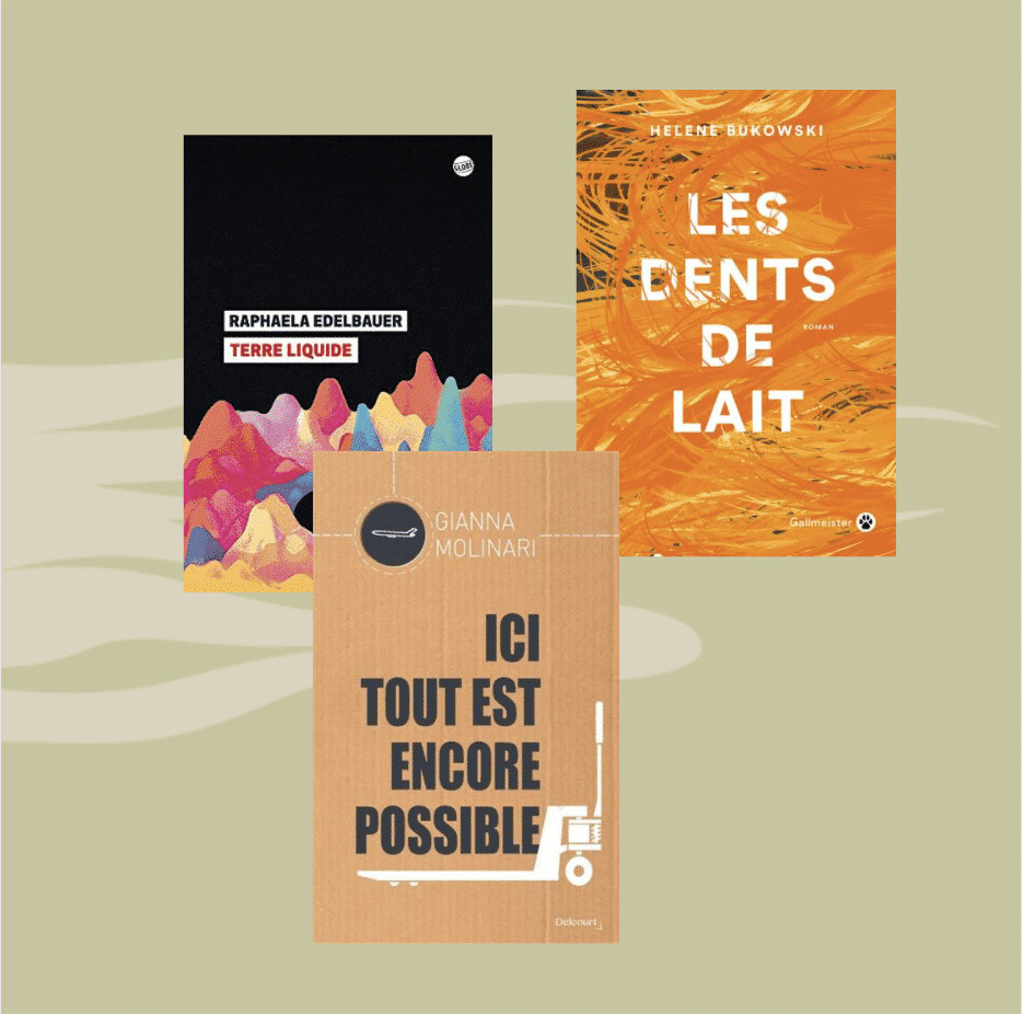 Trois romans de langue allemande : Terre liquide