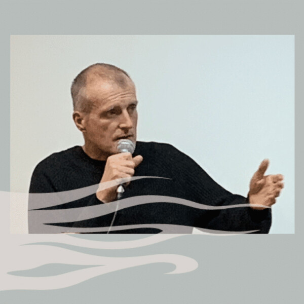 Photo de Robert Seethaler auteur autrichien à l'institut goethe de paris