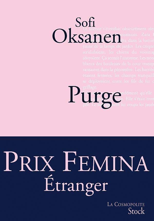 Le roman finlandais Purge de Sofi Oksanen